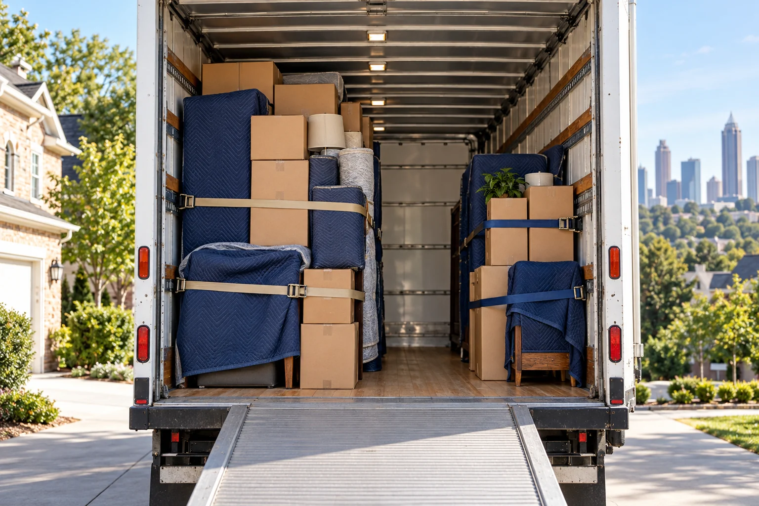 Dedicated vs. shared moving trucks: choosing a delivery plan from Atlanta