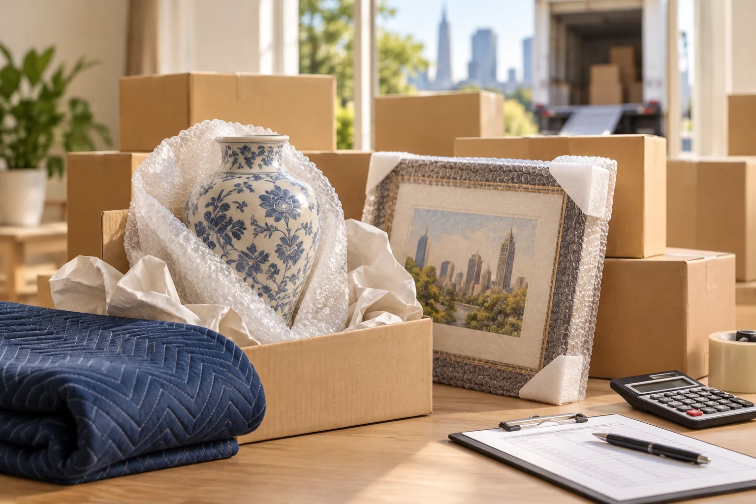 Full Value Protection vs. Released value: coverage for an Atlanta interstate move