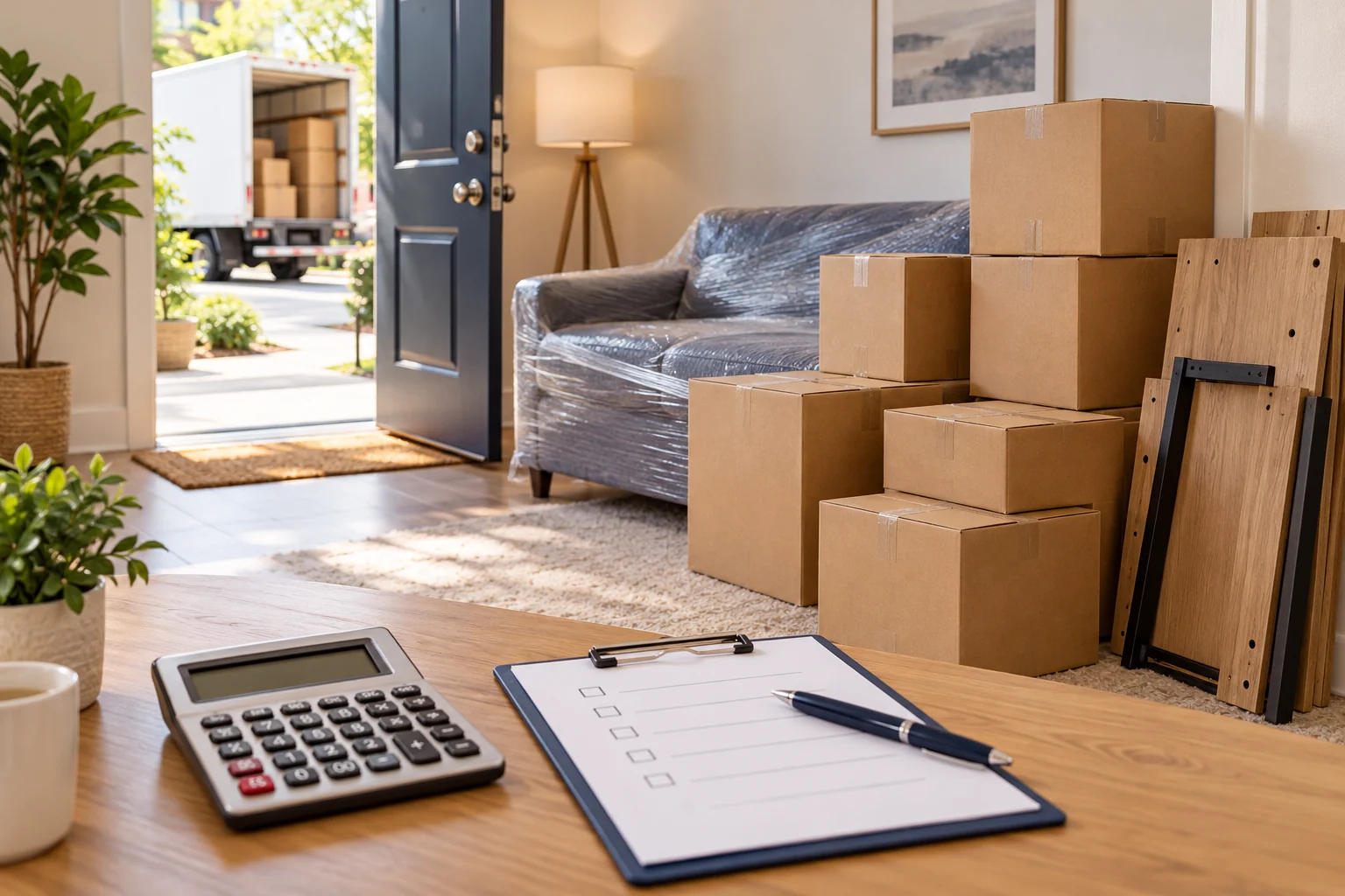 Moving a studio or one-bedroom from Atlanta to another state: minimum charges and small-load options